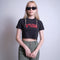 Blood Sweat & Tears Crop Tee - Black