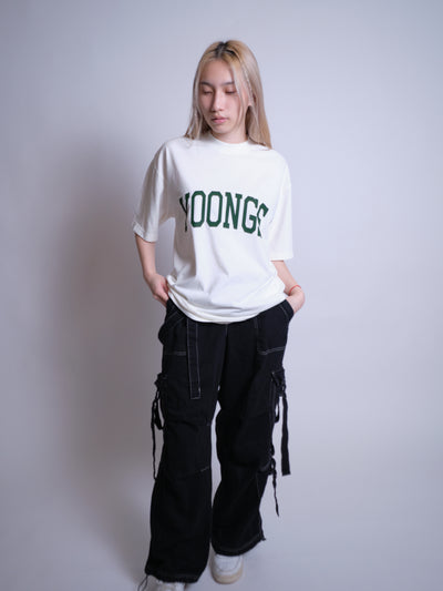 YOONGS OVERSIZED TEE - OFF WHITE