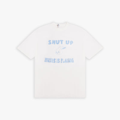 NWJNS Is Playing OVERSIZED TEE - OFF WHITE