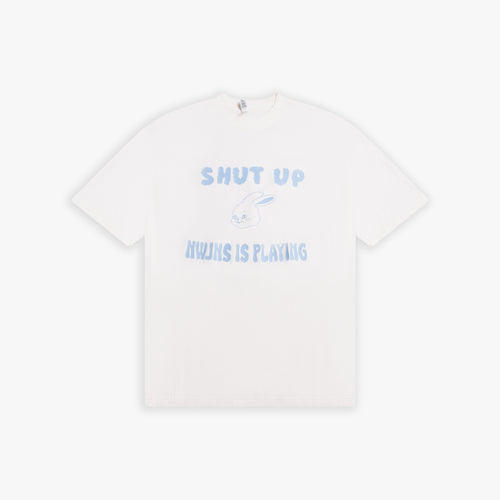 NWJNS Is Playing OVERSIZED TEE - OFF WHITE