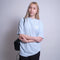 777 Angel OVERSIZED TEE - Light Blue