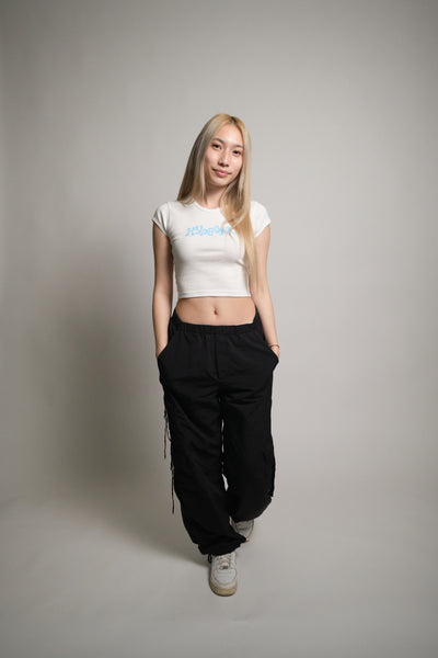 HypeGirl Baby Tee - White