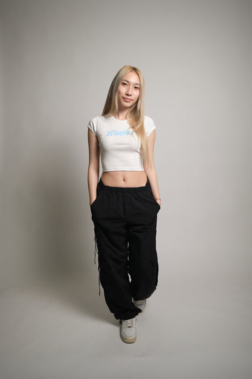 HypeGirl Baby Tee - White