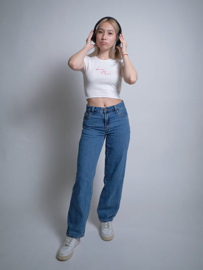 Love Myself Baby Tee - White