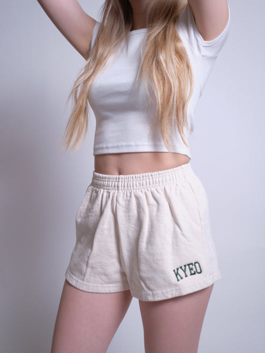 KYEO Sweatshorts - Creme
