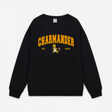 Custom Pocket Monsters College Embroidery Sweatshirt