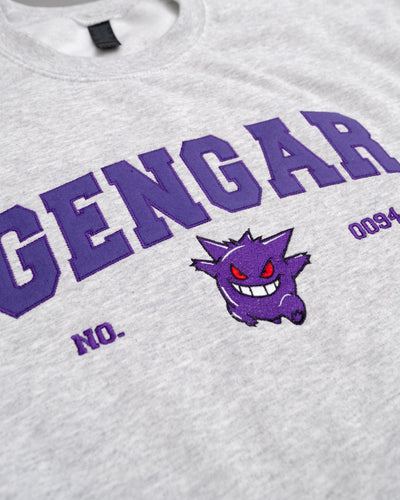 PocketMons College Embroidery Sweatshirt