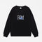 Koala CREWNECK SWEATSHIRT - BLACK
