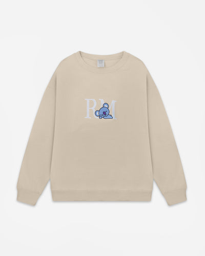 Koala CREWNECK SWEATSHIRT - BEIGE