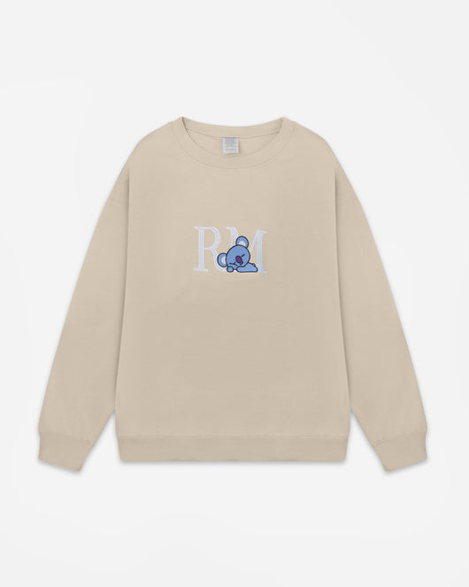 Koala CREWNECK SWEATSHIRT - BEIGE