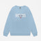 NWJNS Bunny CREWNECK SWEATSHIRT - Light Blue