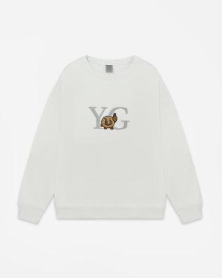 Cookie CREWNECK SWEATSHIRT - White
