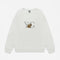 Cookie CREWNECK SWEATSHIRT - White