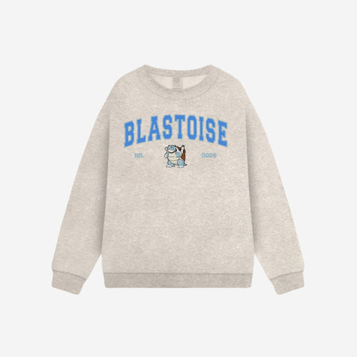 PocketMons College Embroidery Sweatshirt