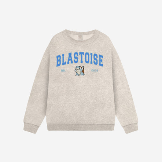 PocketMons College Embroidery Sweatshirt