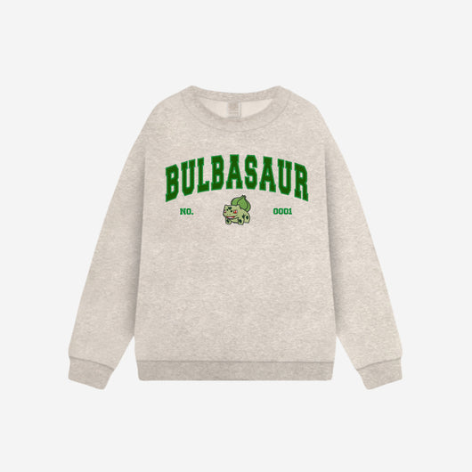 PocketMons College Embroidery Sweatshirt