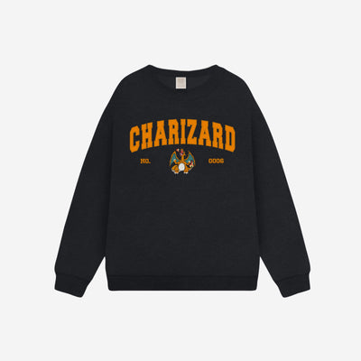 PocketMons College Embroidery Sweatshirt