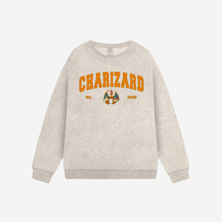 PocketMons College Embroidery Sweatshirt