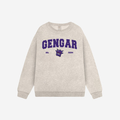 PocketMons College Embroidery Sweatshirt