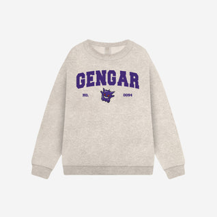 PocketMons College Embroidery Sweatshirt