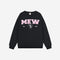 Mew - PocketMons College Embroidery Crewneck Sweatshirt