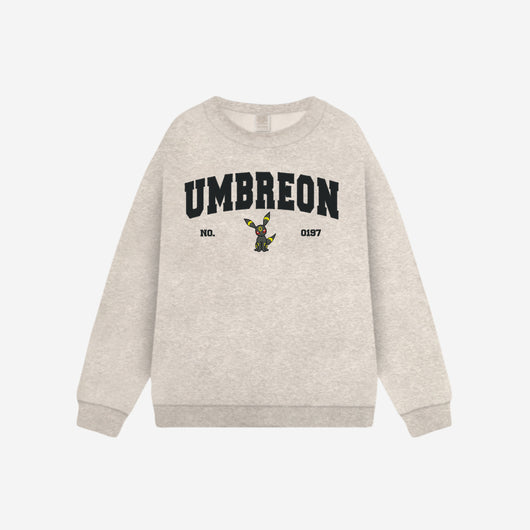PocketMons College Embroidery Sweatshirt